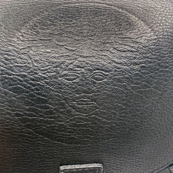 VERSACE BLACK LEATHER BACKPACK! - Picture 4 of 17